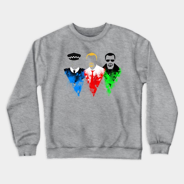 Three Flavours Cornetto Crewneck Sweatshirt by Butlerbert23